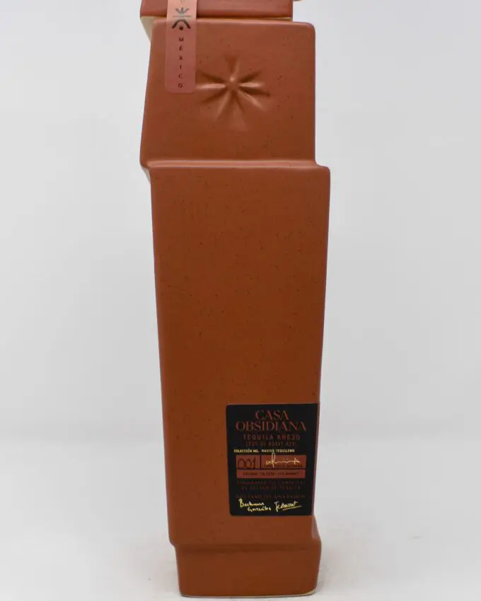 Casa Obsidiana, Tequila Anejo, 750ml