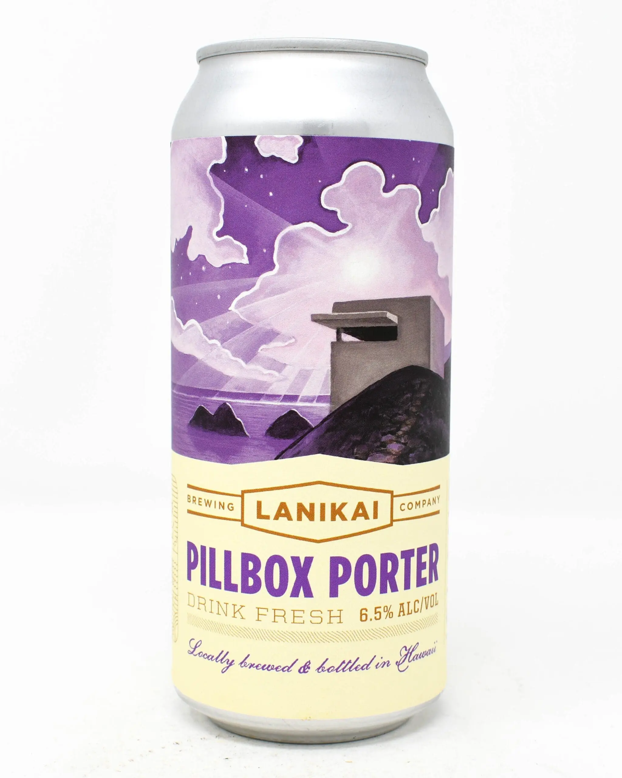 Lanikai Brewing, Pillbox Porter, 16oz Can