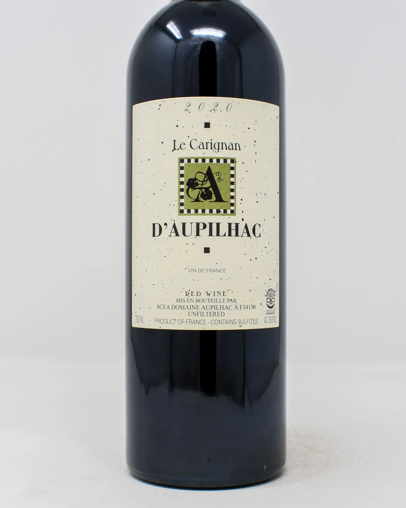 Domaine d'Aupilhac, "Le Carignan", Vin de France 2020