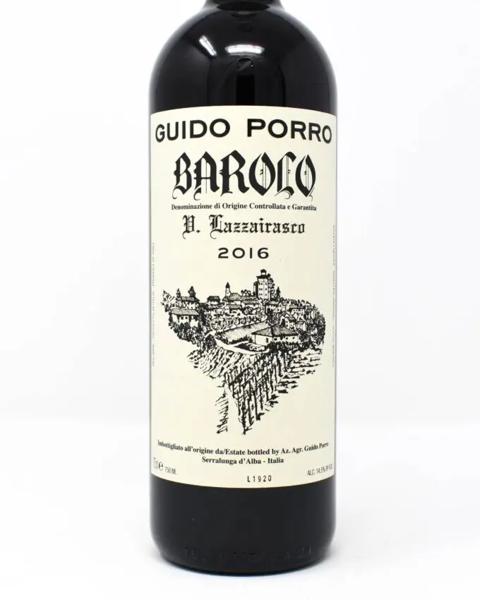 Guido Porro, Vigna Lazzairasco, Barolo 2019