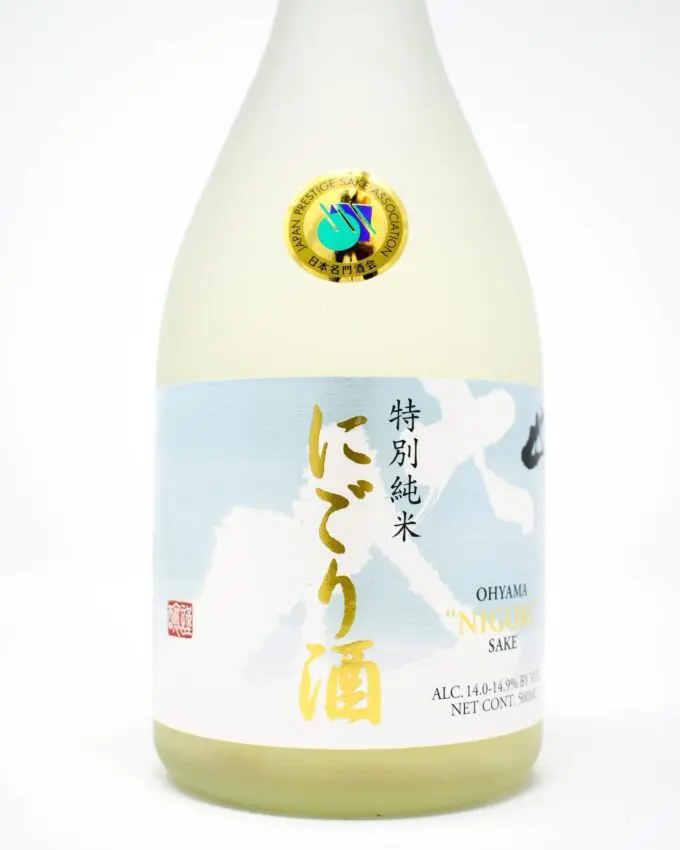 Ohyama, "Big Mountain", Nigori Tokubetsu Sake, 500ml