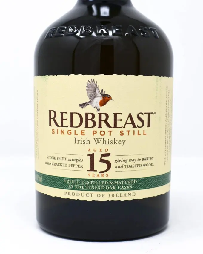 Red Breast, 15 Year Old, Irish Whiskey, 750ml