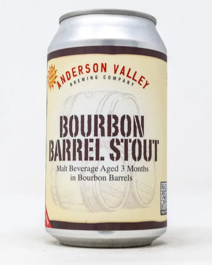 Anderson Valley Brewing Company, Bourbon Barrel Stout, 12oz Can