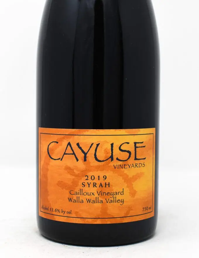 Cayuse, Cailloux Vineyard, Syrah, Walla Walla Valley 2019