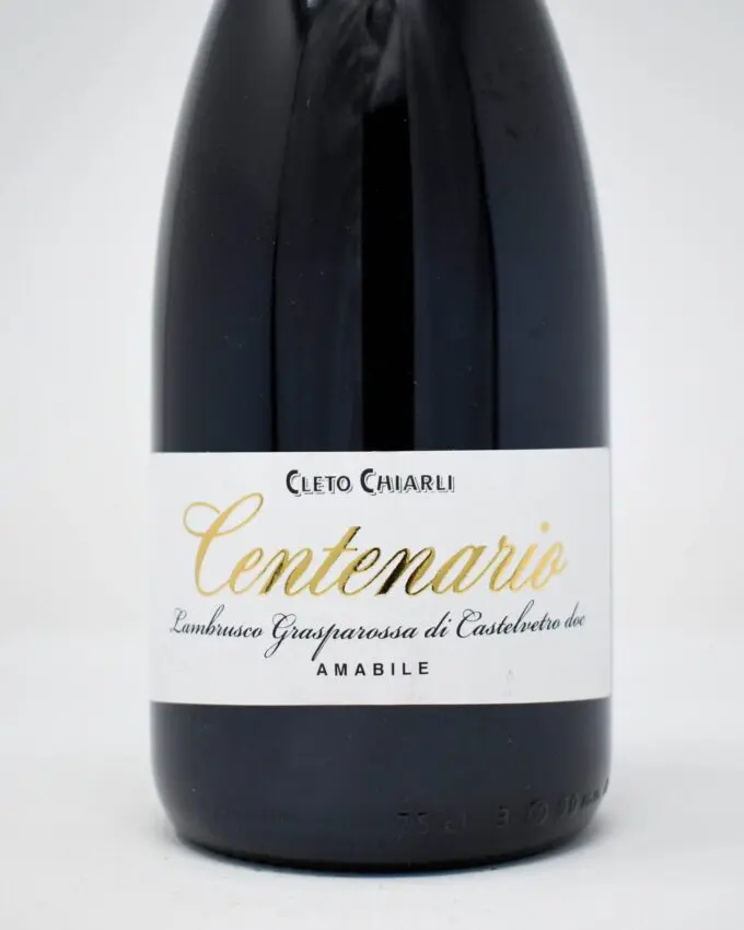 Cleto Chiarli, “Centanario”, Lambrusco, Amabile