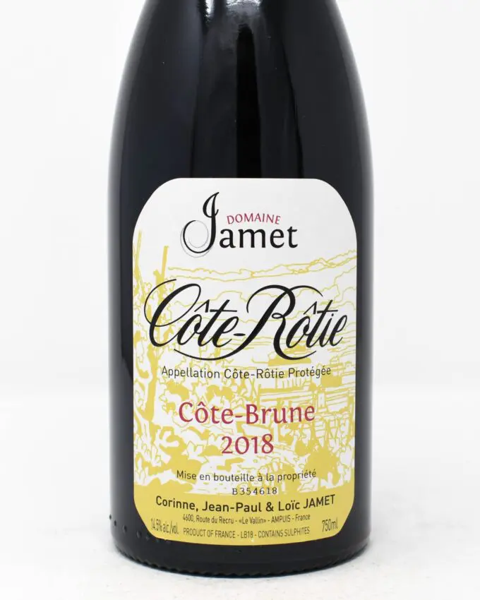 Domaine Jamet, Cote Brune, Cote Rotie 2018