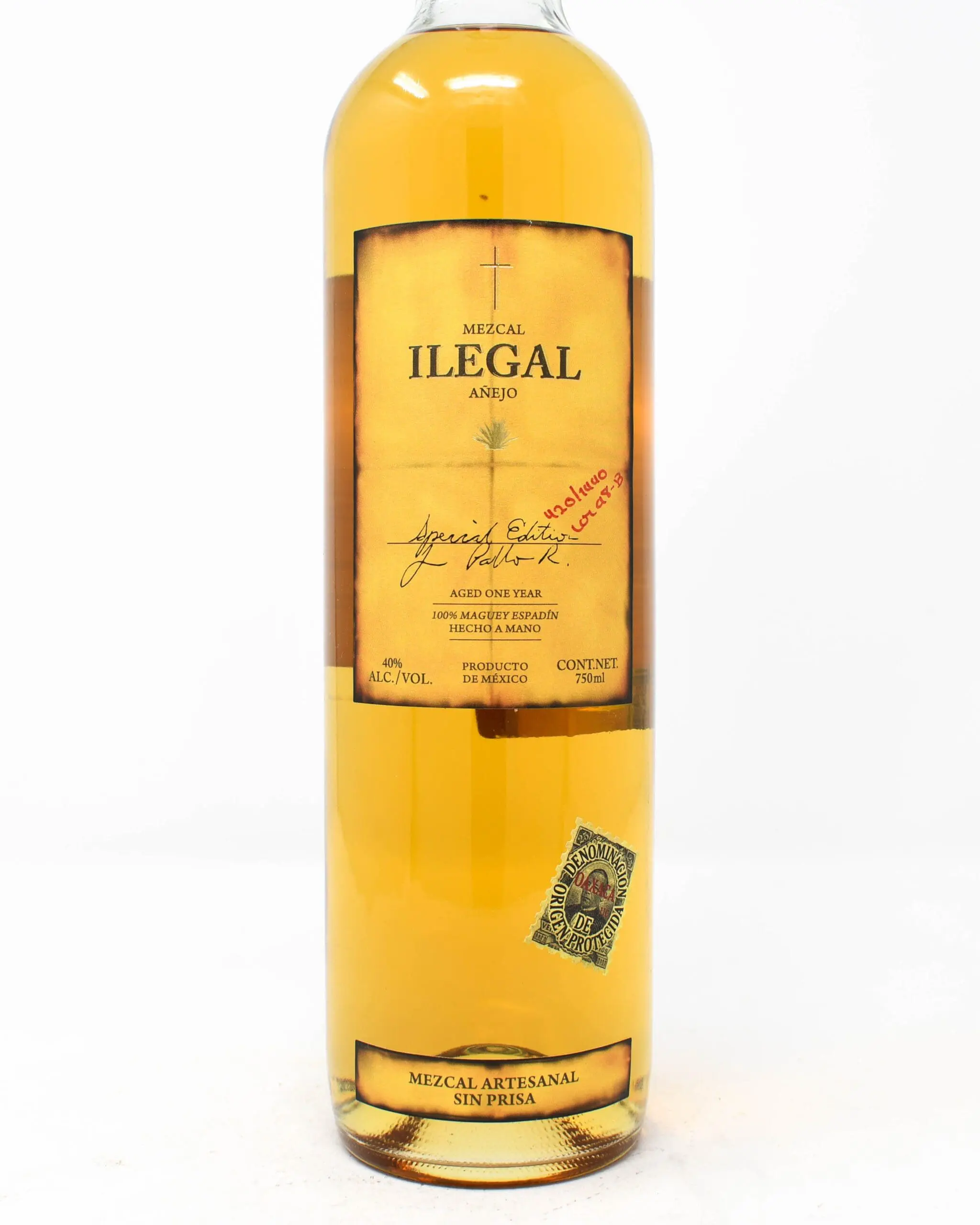 Ilegal Mezcal, Anejo, 750ml