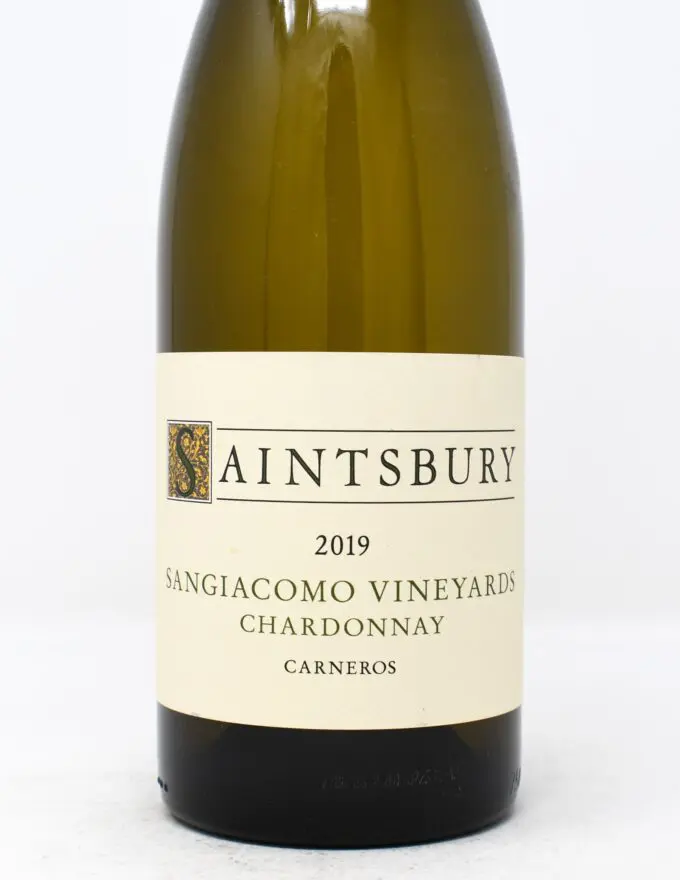 Saintsbury, Sangiacomo Vineyard, Chardonnay, Carneros, California 2019
