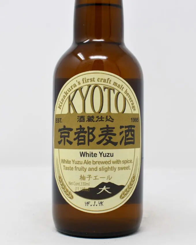 Kyoto, White Yuzu Ale, 11.15oz Bottle