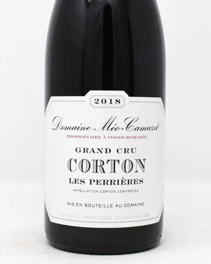 Domaine Méo-Camuzet, Corton, Les Perrières, Grand Cru 2018