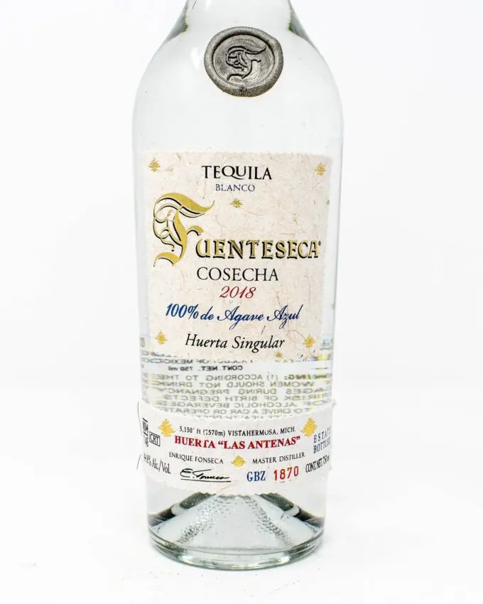 Fuenteseca, Huerta Singular, Tequila Blanco, Cosecha 2018, 750ml
