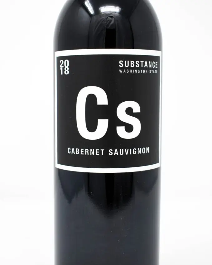 Substance, Cs, Cabernet Sauvignon, Columbia Valley, Washington 2022