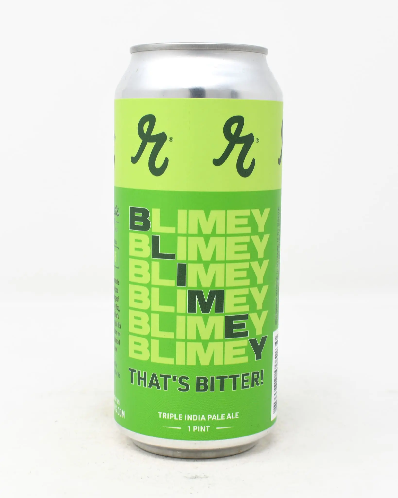 Reuben's Brews, Blimey That's Bitter, Triple IPA, 16oz Can