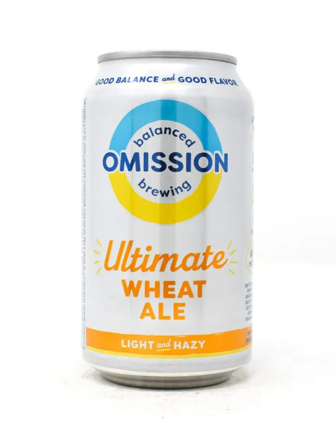 Omission, Ultimate Wheat Ale, 12oz Can
