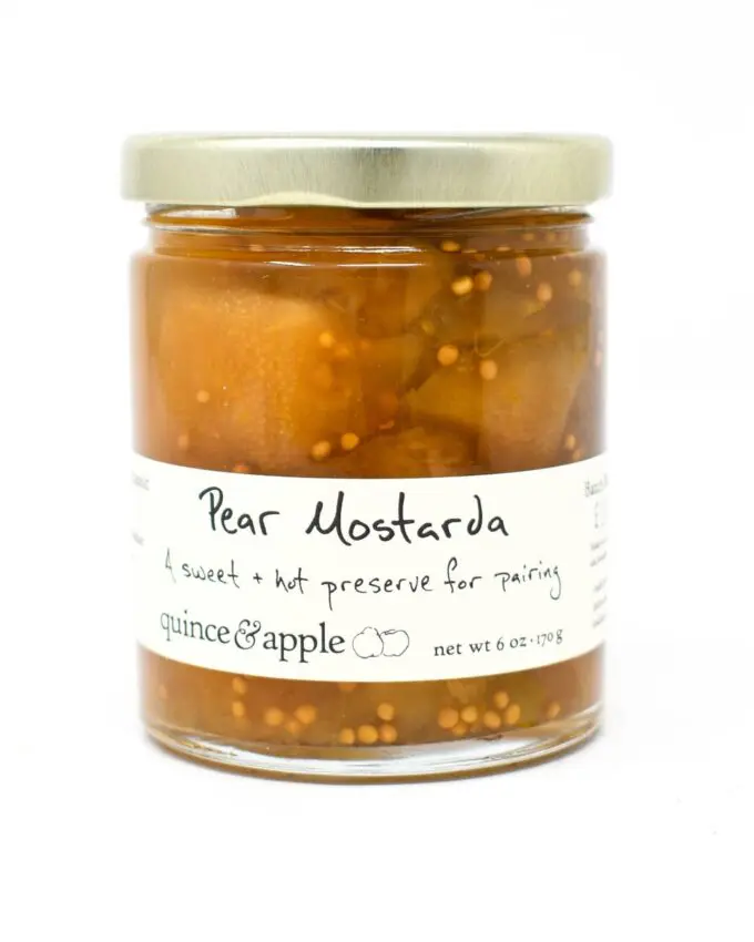 Pear Mostarda, 6oz Jar