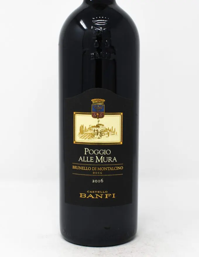 Castello Banfi, Poggio alle Mura, Brunello di Montalcino 2016