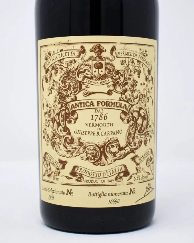 Carpano, Antica Formula, Vermouth, 1 Liter
