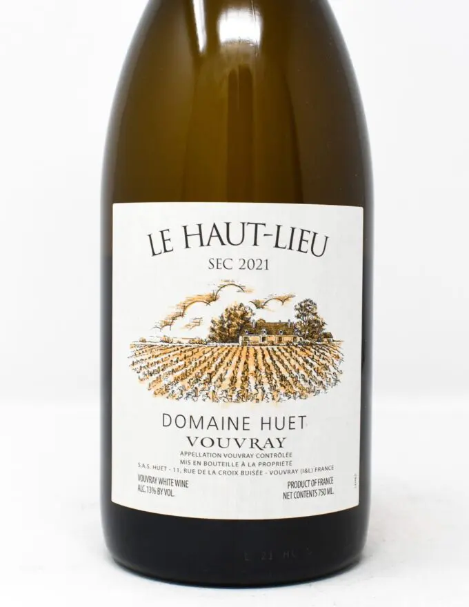 Domaine Huet, Le Haut-Lieu, Sec, Vouvray 2021