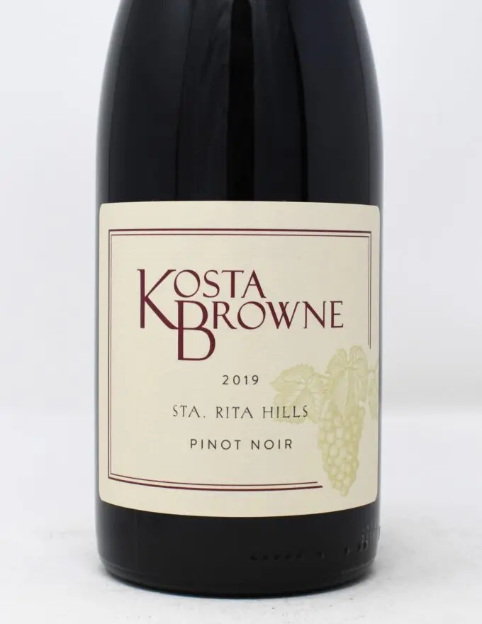 Kosta Browne, Pinot Noir, Sta. Rita Hills, California 2019