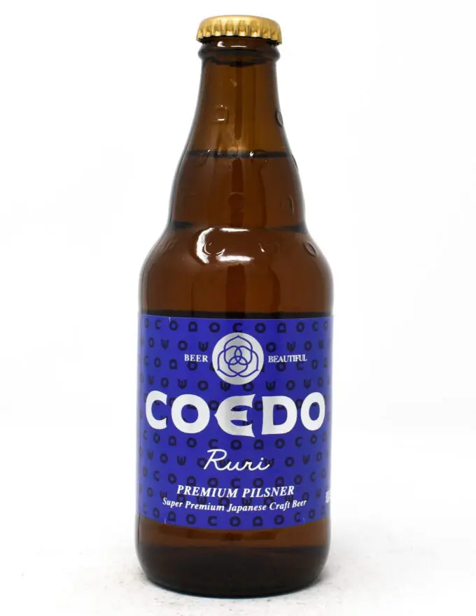 Coedo, Ruri, Premium Pilsner, 12oz Bottle