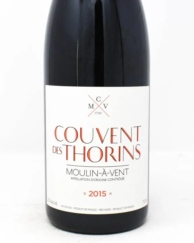 Chateau du Moulin-a-Vent, Couvent des Thorins, Moulin-A-Vent, Cru Beaujolais 2015
