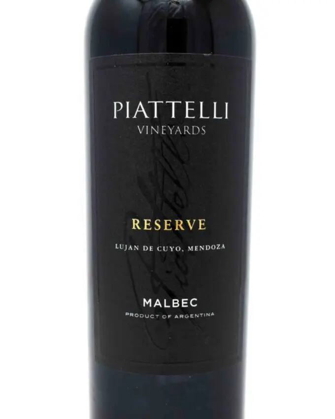 Piattelli Vineyards, Reserve, Malbec, Lujan de Cuyo, Mendoza 2022