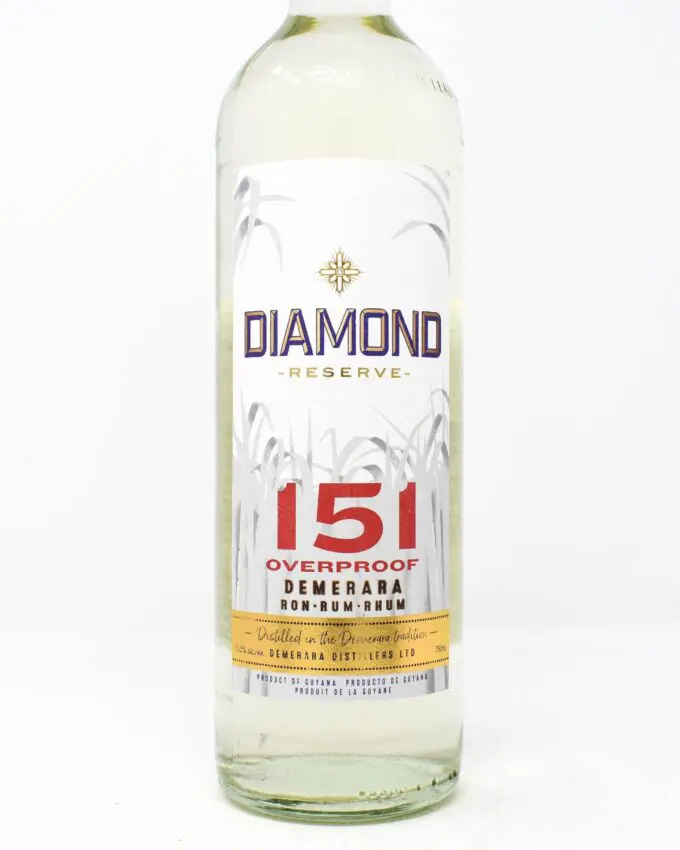 Diamond Reserve, Overproof 151, Demerara Rum, 750ml