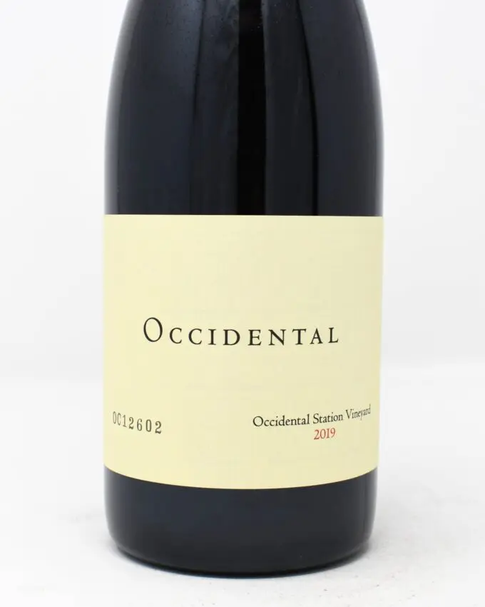 Occidental, Occidental Station Vineyard, Pinot Noir, Sonoma Coast 2019