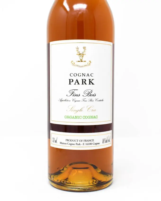 Cognac Park, Fins Bois, Organic Cognac, 750ml