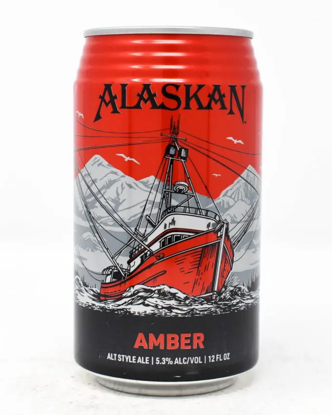 Alaskan Brewing, Amber, Alt Style Ale, 12oz Can