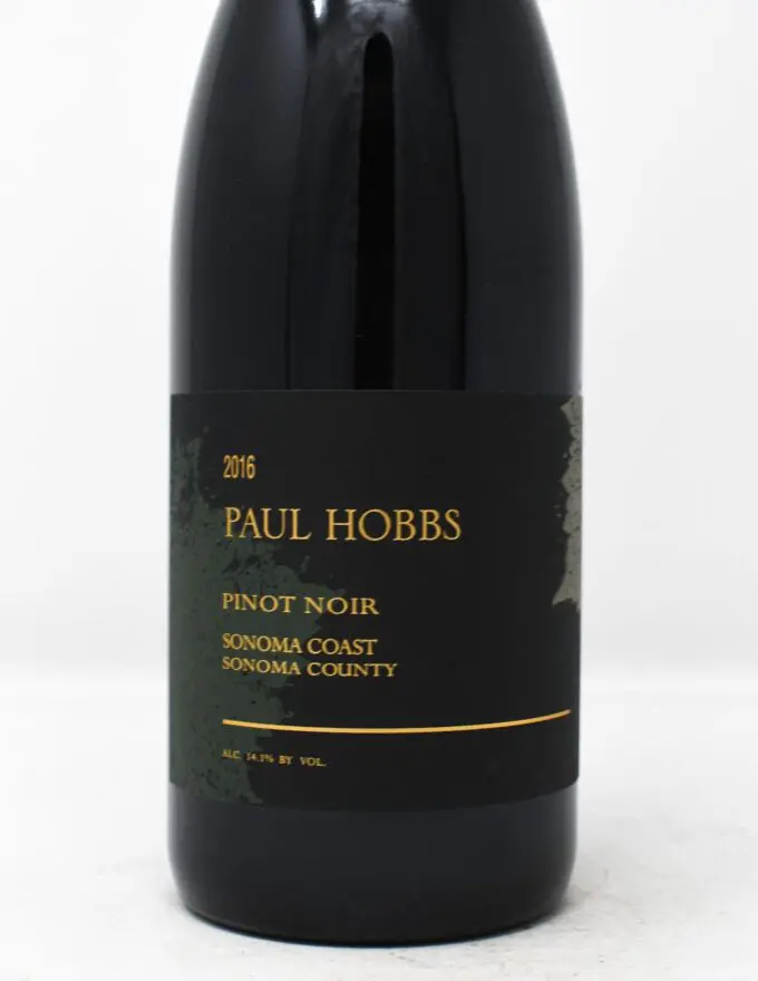 Paul Hobbs, Pinot Noir, Sonoma Coast 2016