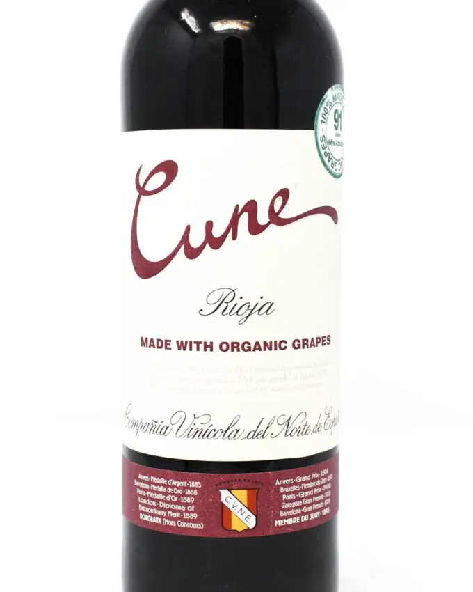 Cune, Rioja, Made with Organic Grapes, Spain 2020