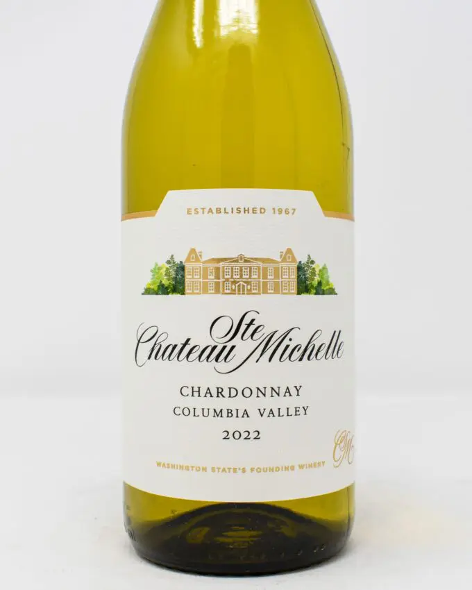 Chateau Ste. Michelle, Chardonnay, Columbia Valley, Washington 2022