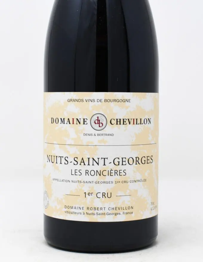 Robert Chevillon, Nuits St. Georges, Les Roncieres, Premier Cru 2017