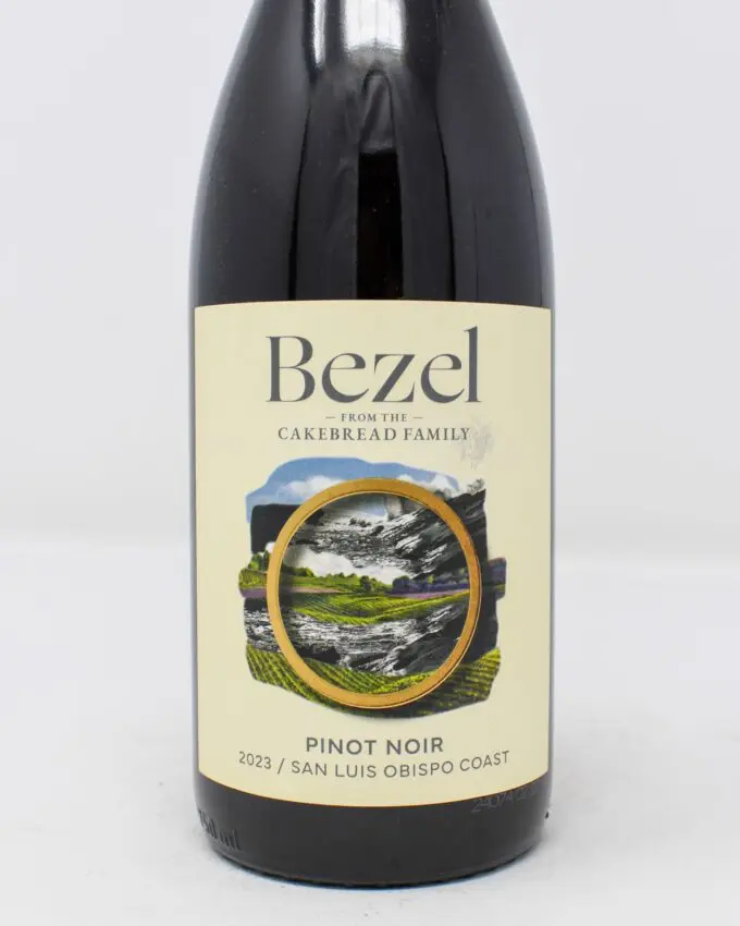 Bezel, From the Cakebread Family, Pinot Noir, San Luis Obispo Coast, California 2023