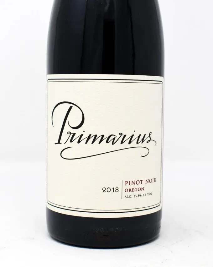 Primarius, Pinot Noir, Oregon, 2022