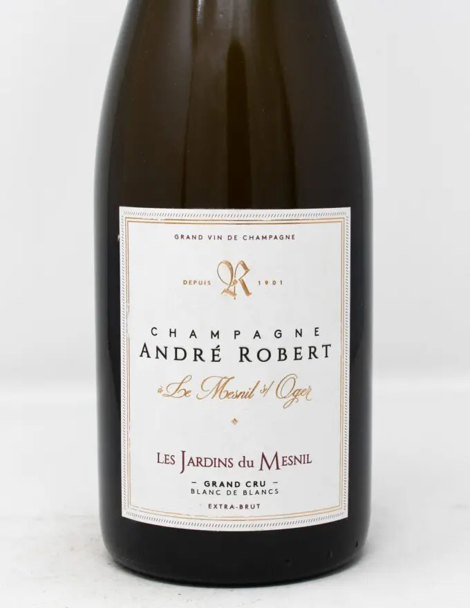 André Robert, “Les Jardins du Mesnil”, Blanc de Blancs, Grand Cru, Extra Brut NV