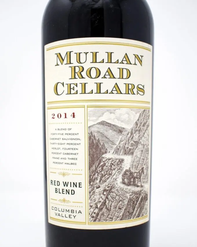 Mullan Road Cellars, Red Wine, Columbia Valley 2016