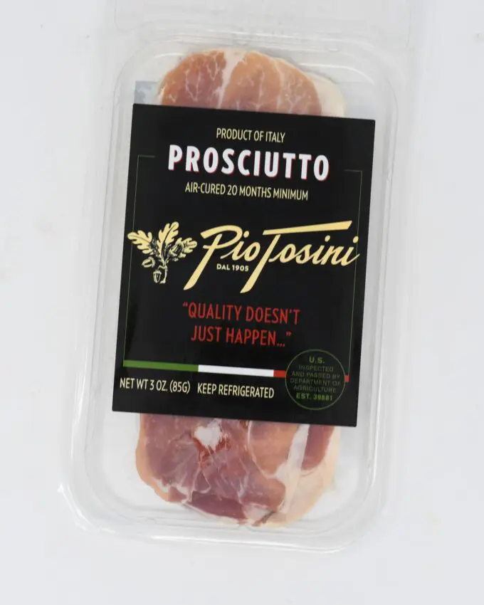 Pio Tosini, Prosciutto Slices, 3oz