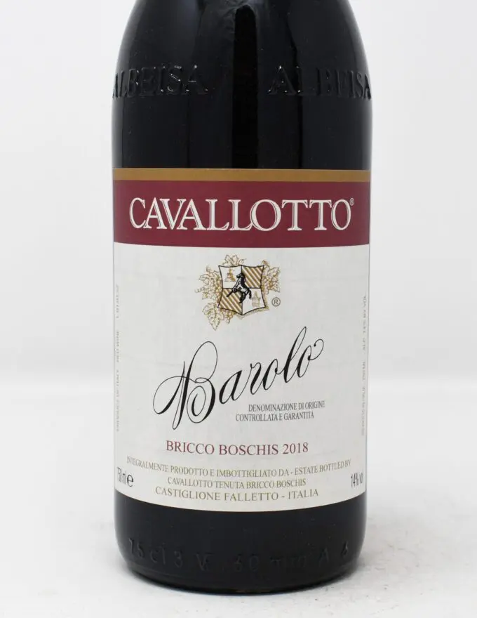 Cavallotto, Bricco Boschis, Barolo, Piemonte, Italy 2018
