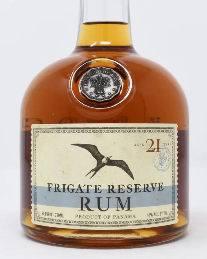 Frigate Reserve Rum, Aged 21 Years, 750ml