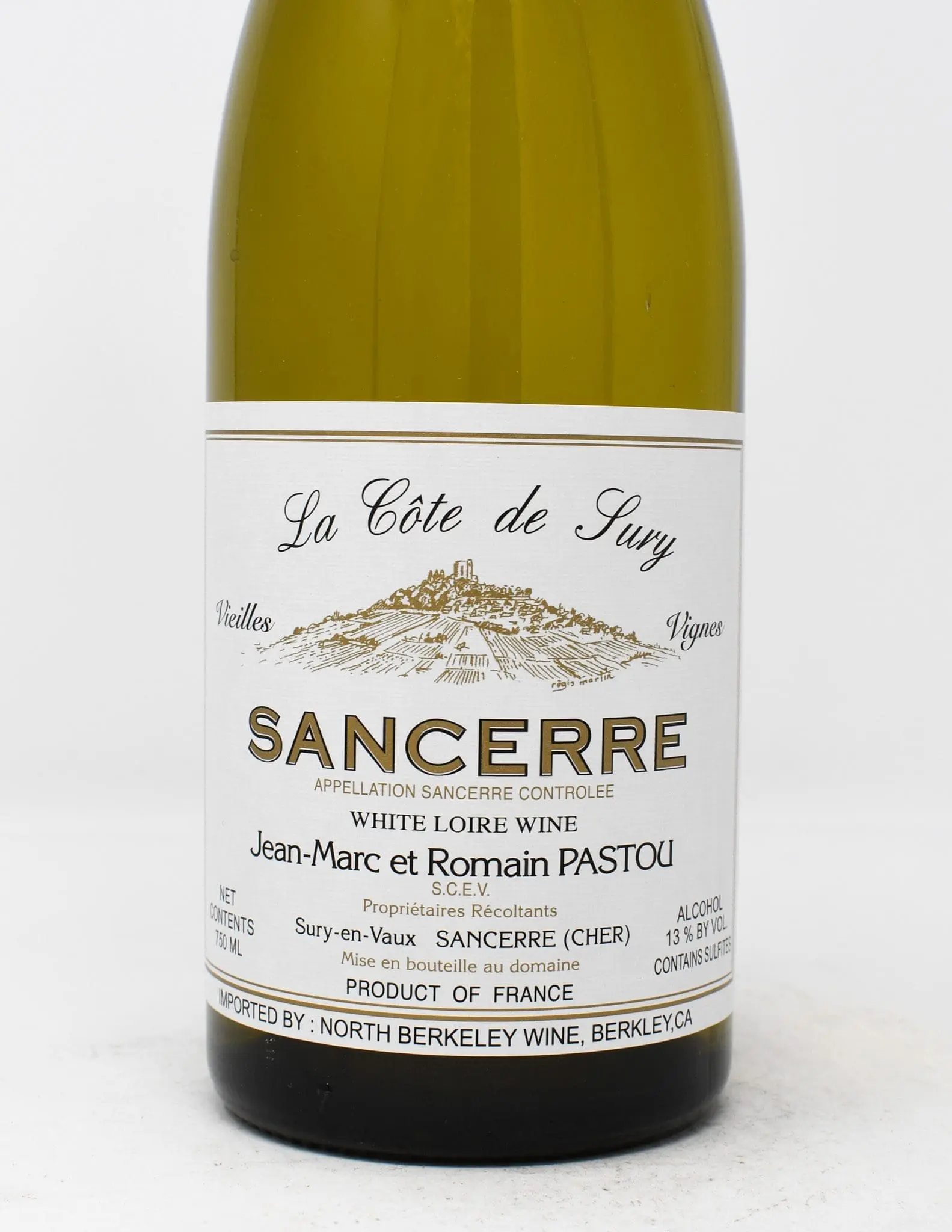 Paul et Jean-Marc Pastou, "La Côte de Sury", Sancerre, France 2023