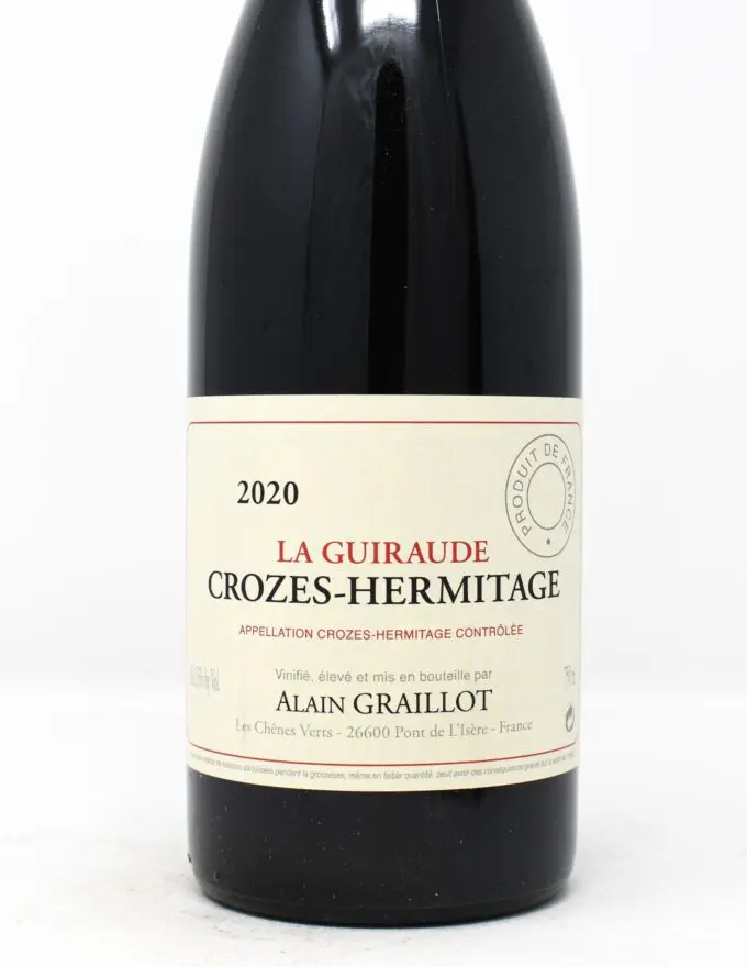 Alain Graillot, La Guiraude, Crozes-Hermitage, France 2020