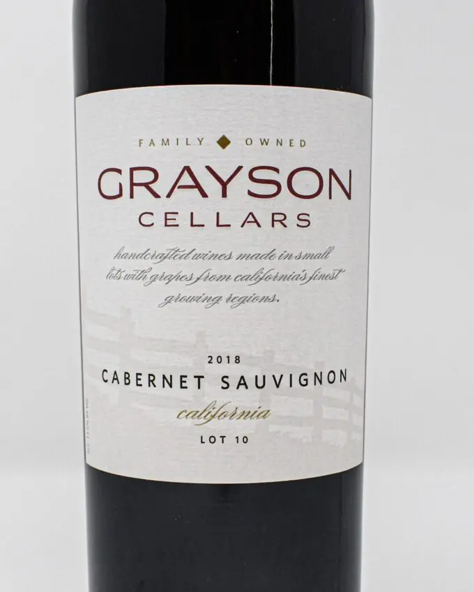 Grayson, Cabernet Sauvignon, California