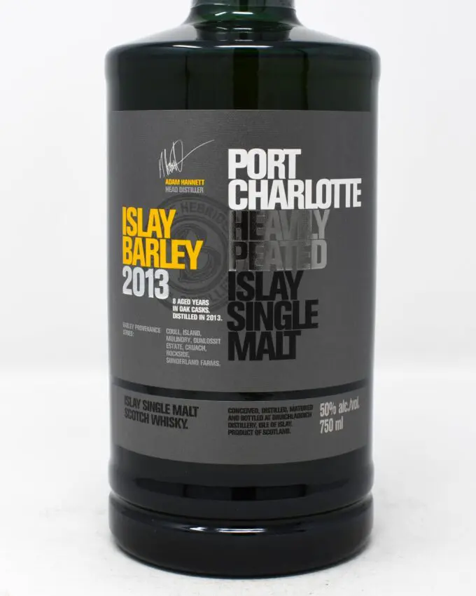 Bruichladdich, Port Charlotte, Heavily Peated, Islay Barley 2013, 750ml