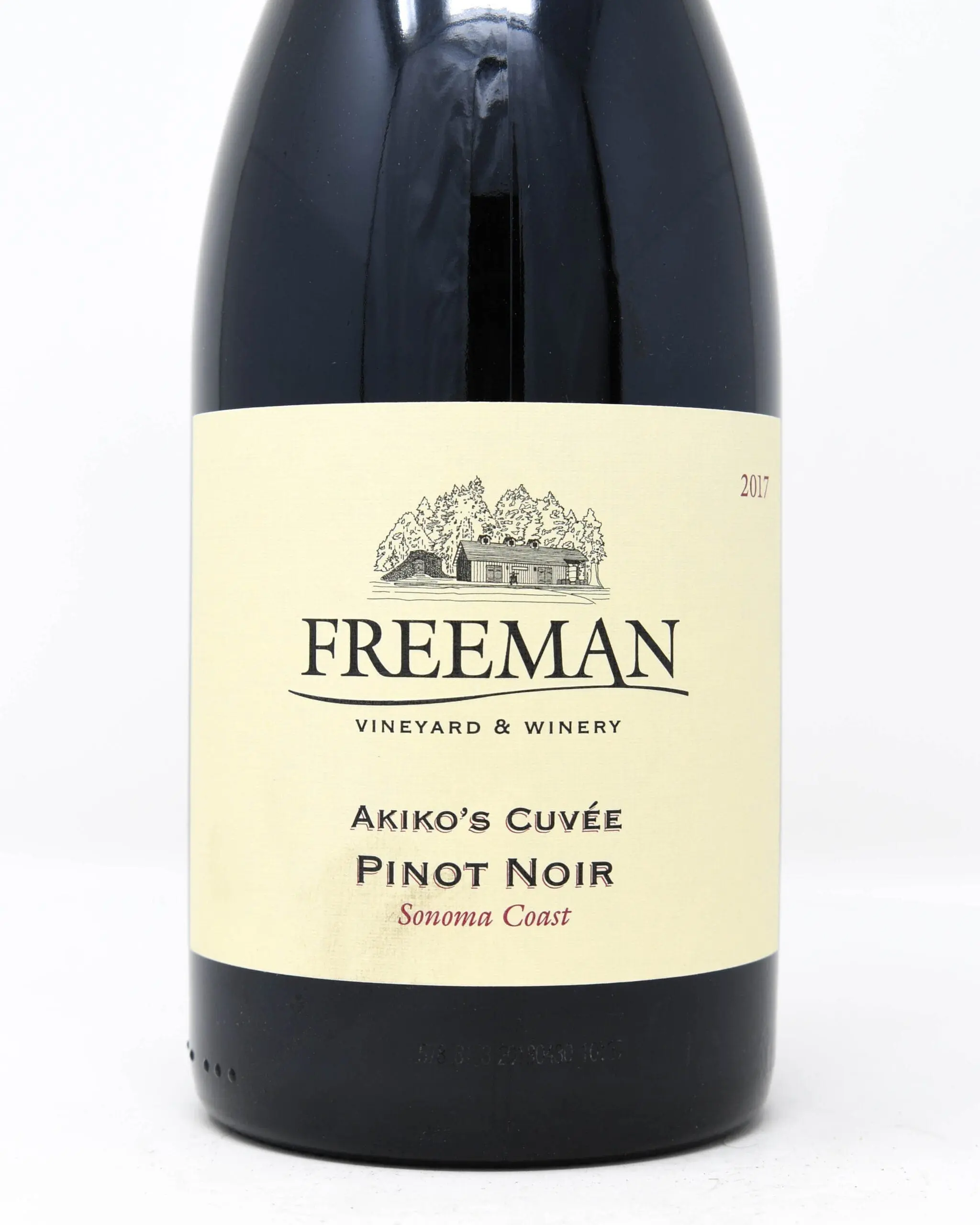 Freeman Vineyard & Winery, Akiko's Cuvée, Pinot Noir, Sonoma Coast 2017