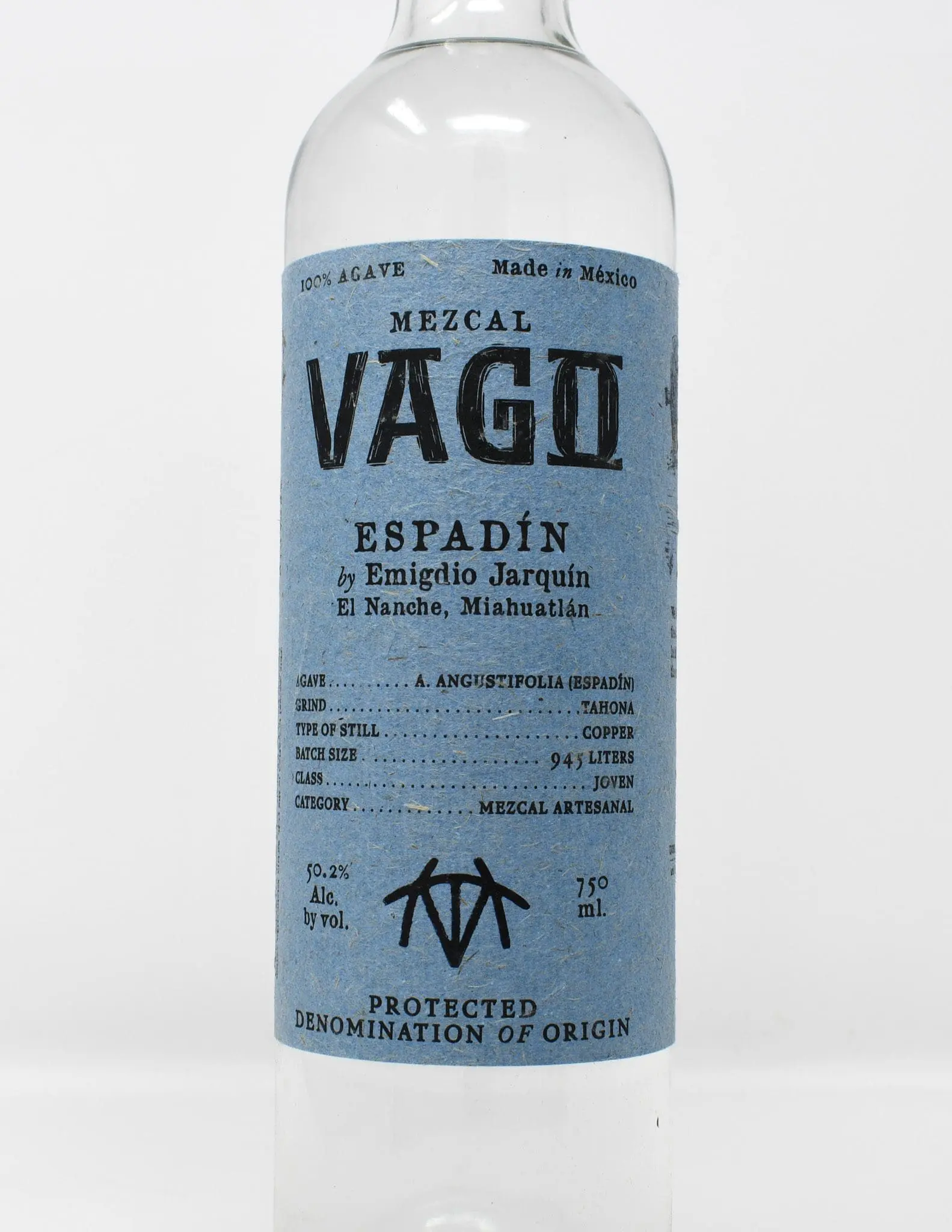 Mezcal Vago, Espadin (Emigdio Jarquin), 750ml