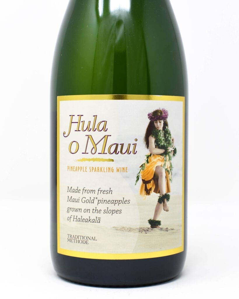 Hula O Maui, Pineapple Sparkling Wine Princeville Wine Market