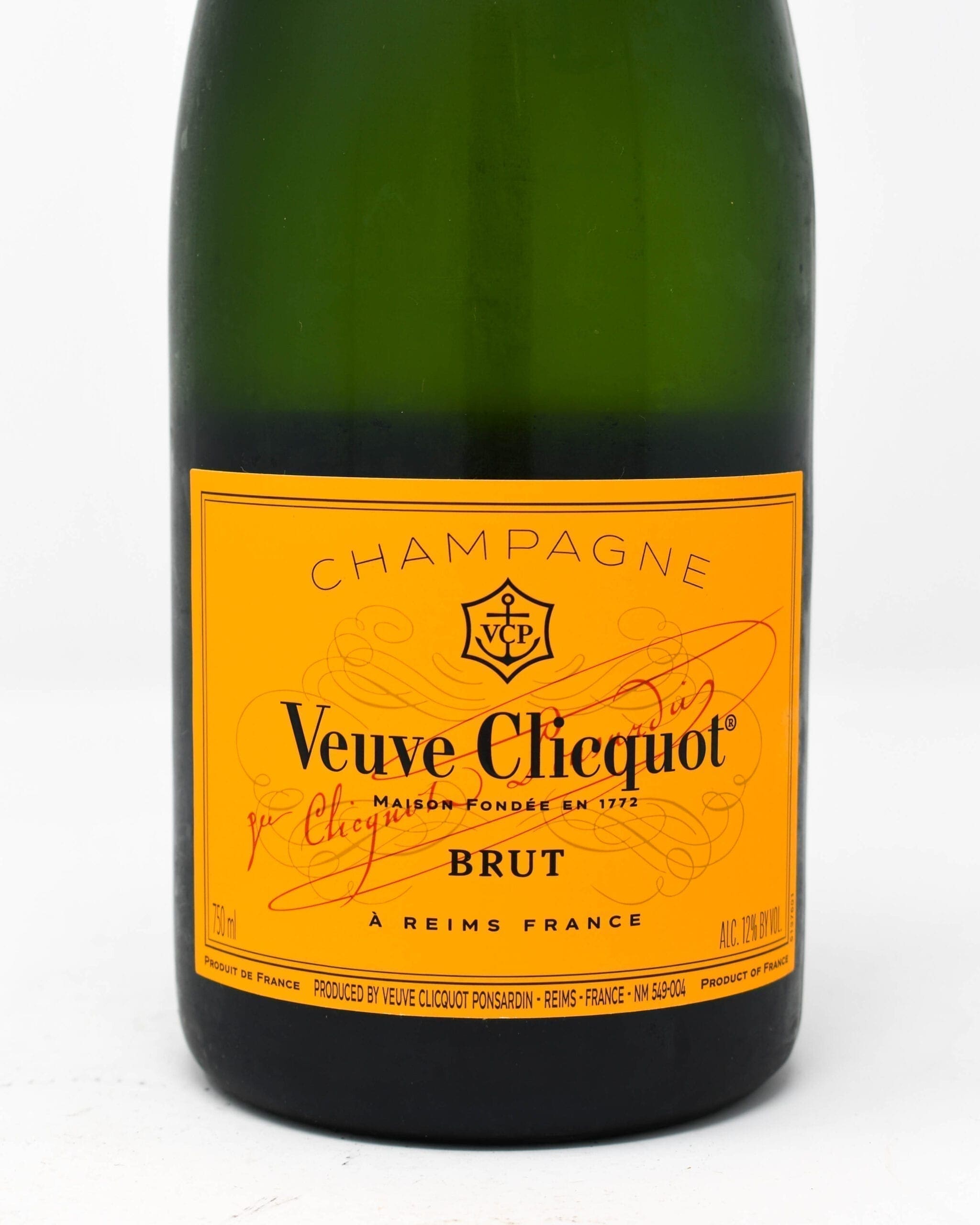 Veuve Clicquot Yellow Label Brut Champagne - Bottle Values