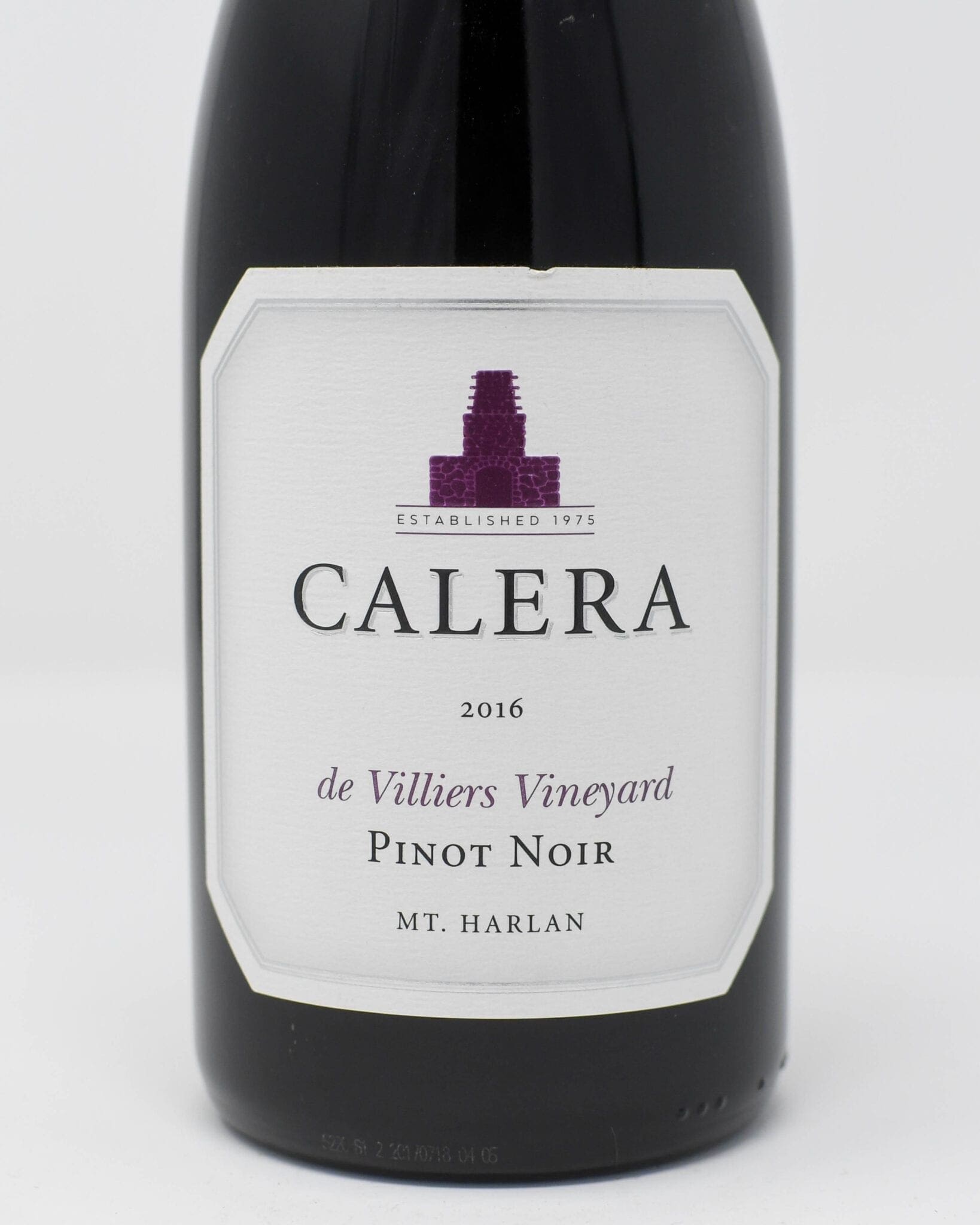 Calera, De Villiers Vineyard, Pinot Noir, Mount Harlan 2016
